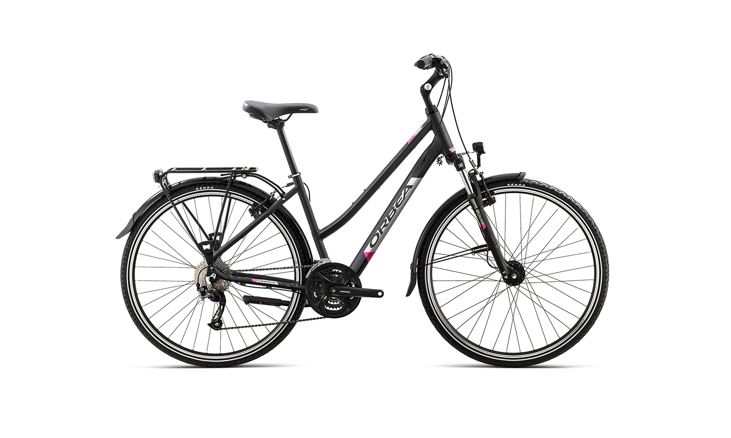 Фотография Велосипед Orbea COMFORT 22 PACK (2019) 2019 Черно-серый